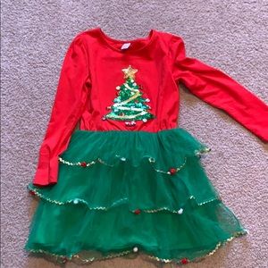 Little girl Christmas dress